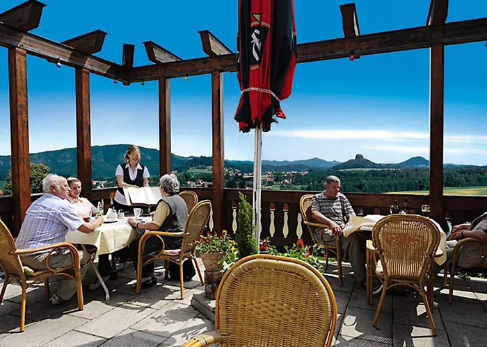 Отель Panoramahotel Wolfsberg Бад-Шандау